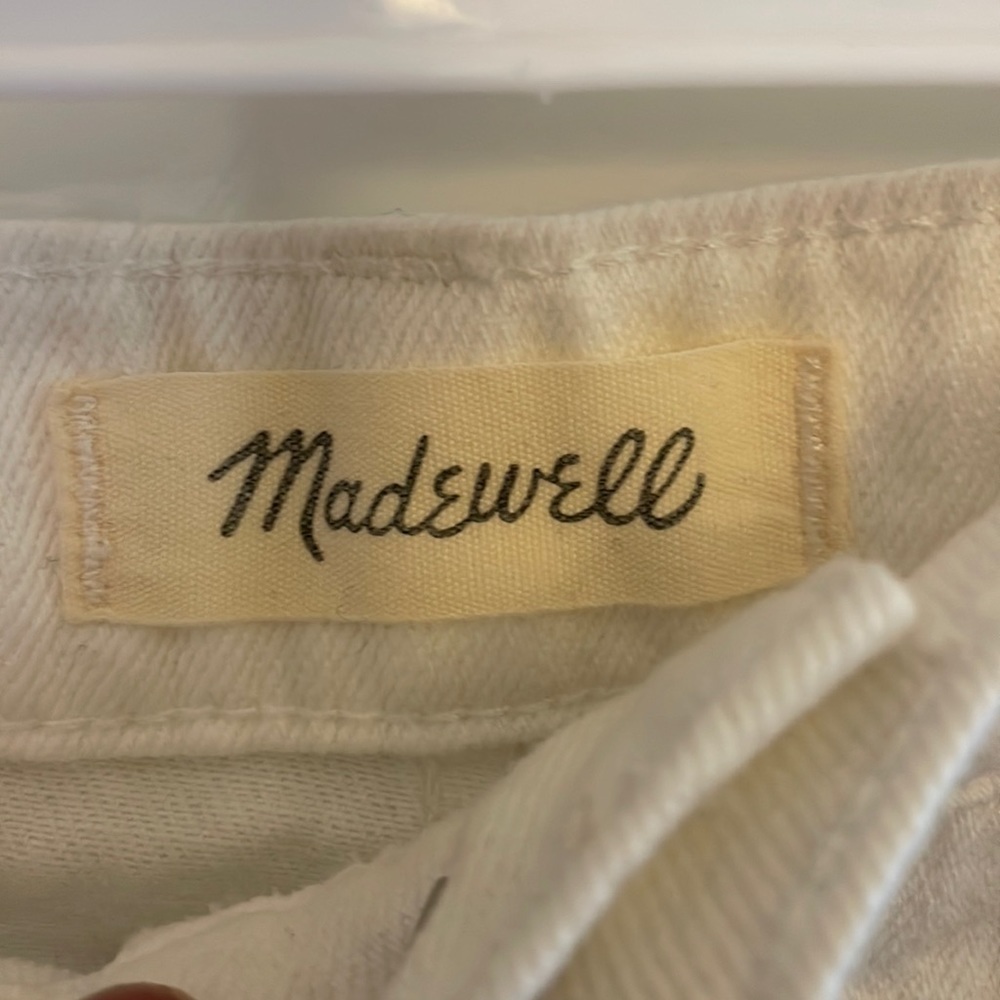 Madewell Denim A-Line Mini Skirt - Picture 6 of 9